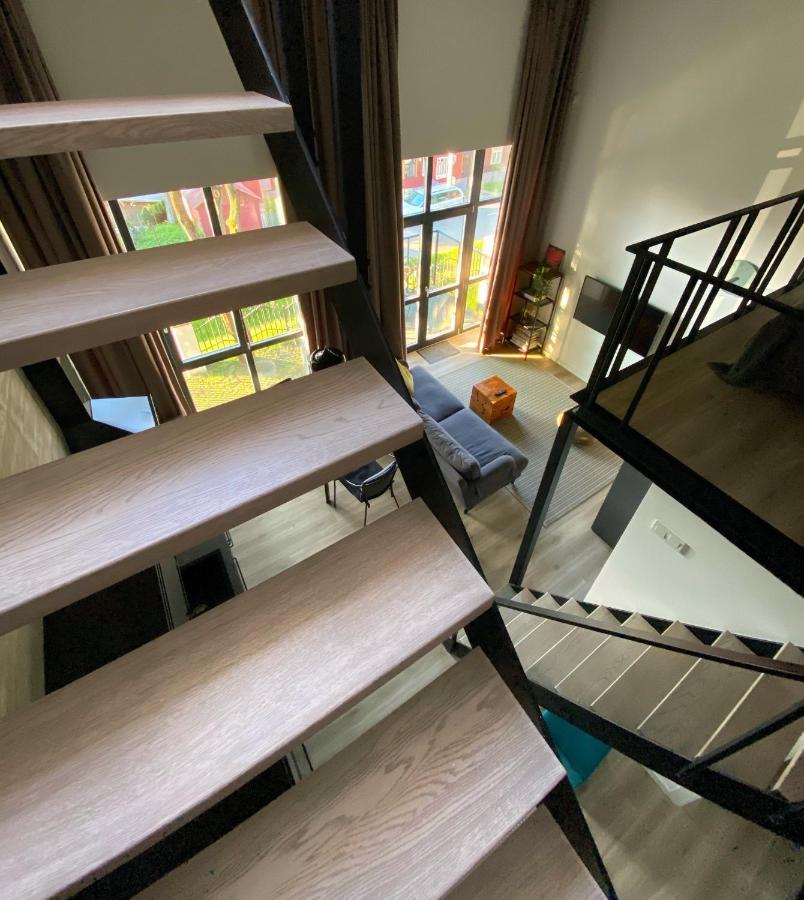 G - Owl Jazz -Modern Loft Type Apartment 18 With Big Roof Terrace And Free Private Parking Kaunas Buitenkant foto