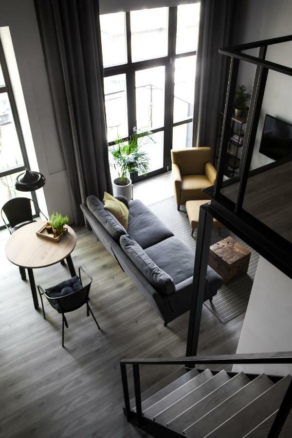 G - Owl Jazz -Modern Loft Type Apartment 18 With Big Roof Terrace And Free Private Parking Kaunas Buitenkant foto